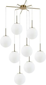 Люстра подвесная 8*Е27 2168/05/08P бронза Antell Stilfort