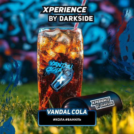Табак для кальяна DARKSIDE XPERIENCE 30г Vandal Cola (Кола Ваниль)