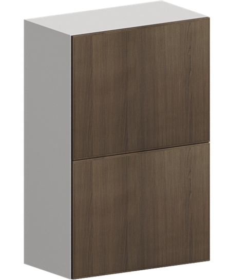 Кухня Модуль ШВГ 602Г Графит / Дуб французский