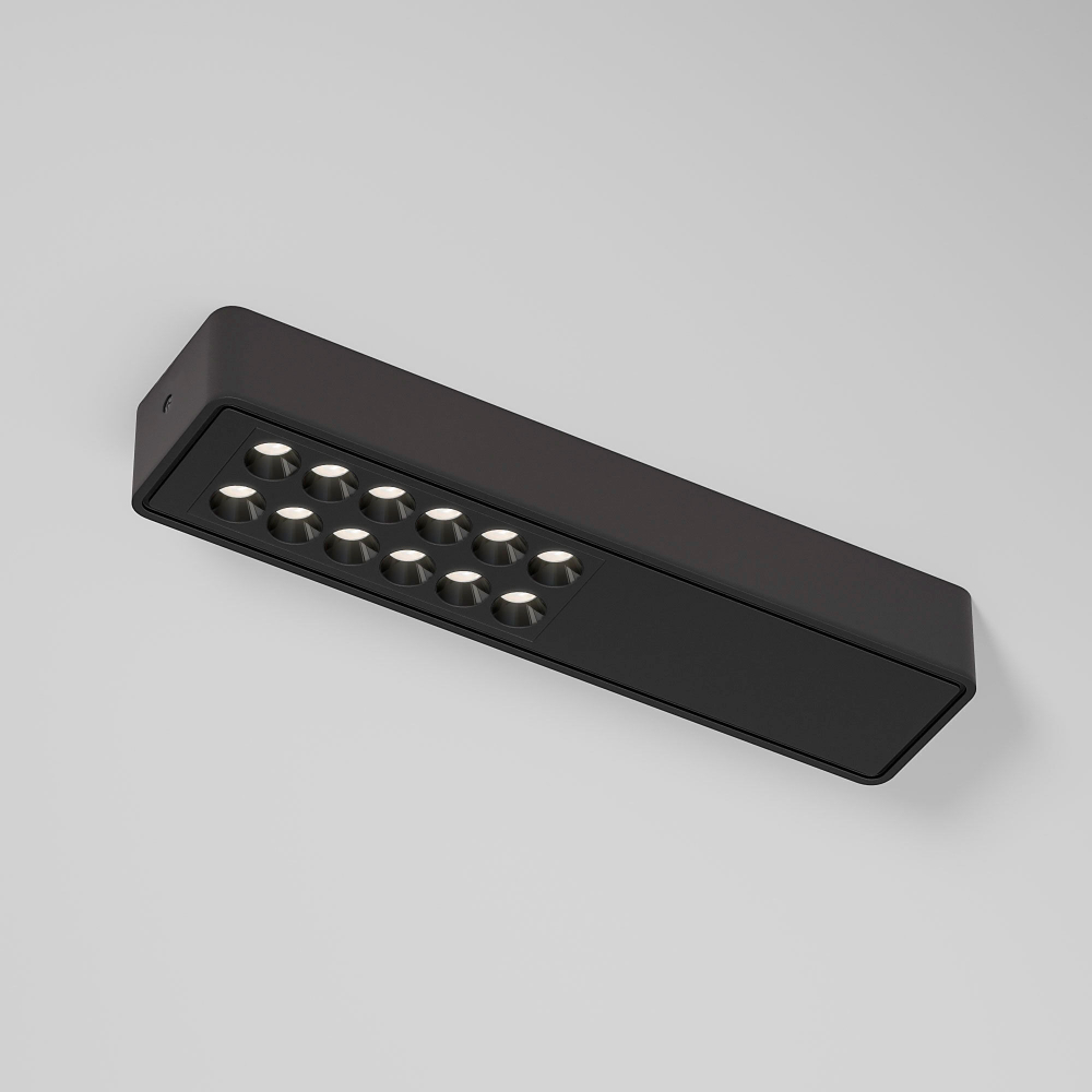 Потолочный светодиодный светильник Elektrostandard Tend 25114/LED 9W 4000K черный