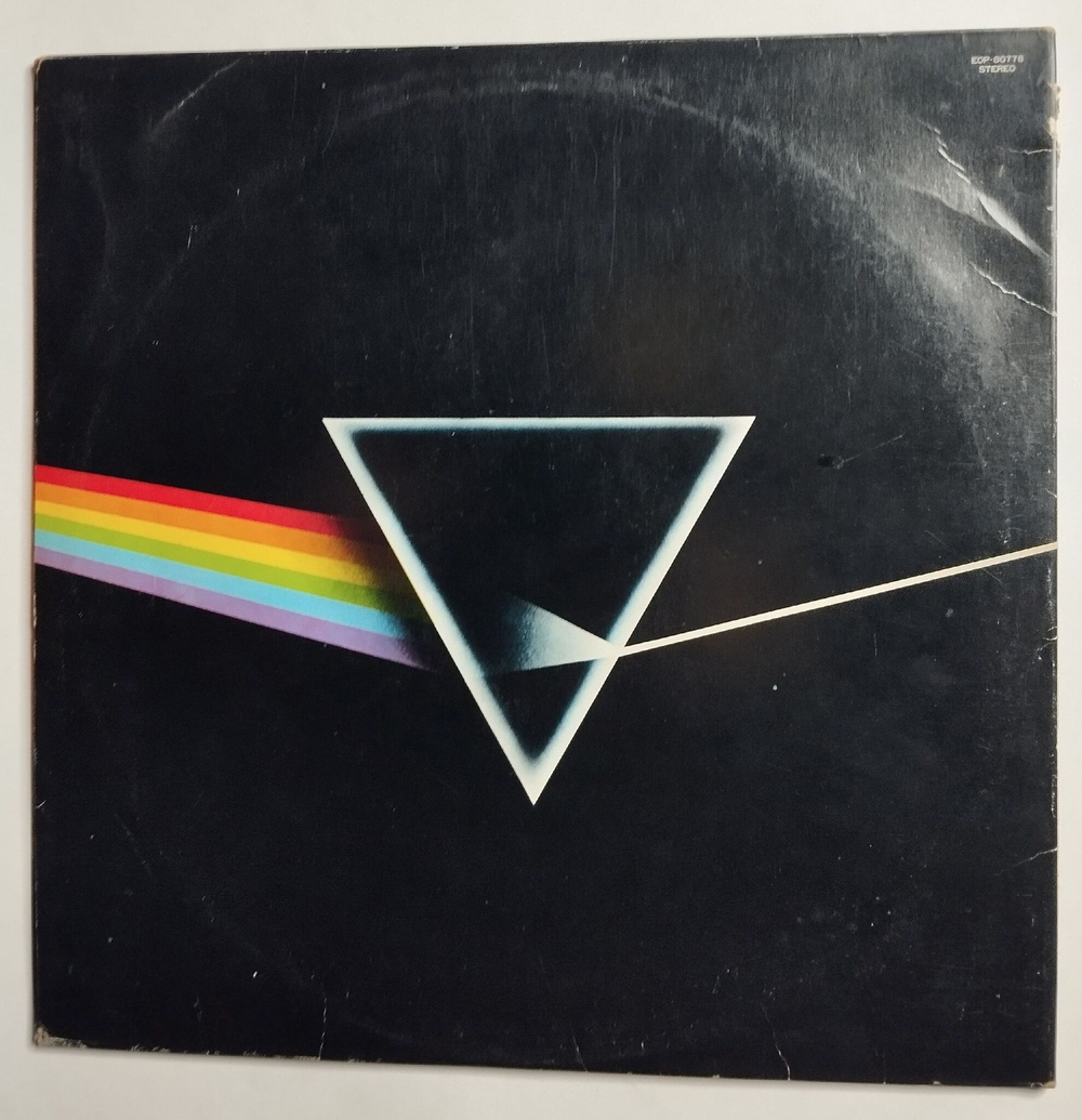 Винтажная виниловая пластинка LP Pink Floyd The Dark Side Of The Moon (Japan 1973) (No Obi)