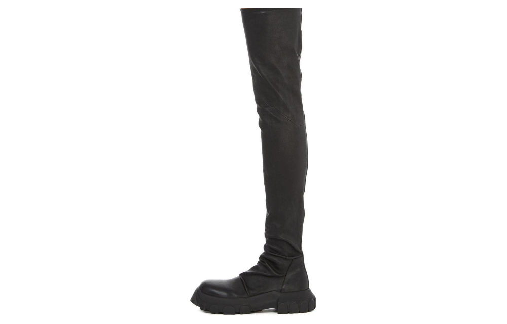 RICK OWENS/RO Over the knee Boots Women"s Black