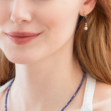 Серьги Coeur de Lion Blue 4258/21-0700