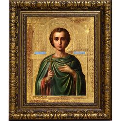 Вонифатий Тарсийский Римский мученик. Икона на холсте.