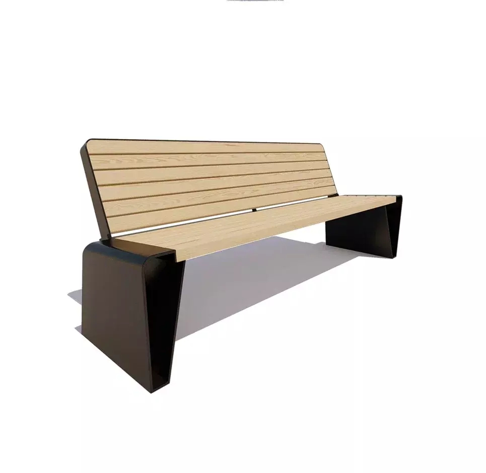 Скамейка «Байкал» сосна 2,0м, лак