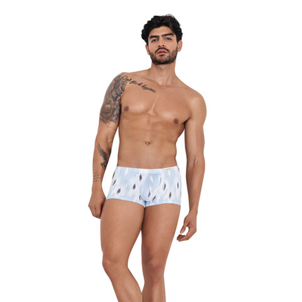 Мужские трусы хипсы серые с принтом Clever HALO LATIN BOXER 122012