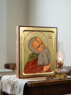 Икона Сергия Савваита, мученика на дереве: 125 х 160 (Синопсисъ)
