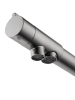 Смеситель для кухни c подключением фильтра WONZON & WOGHAND, Темный графит (WW-88458008-BGM)