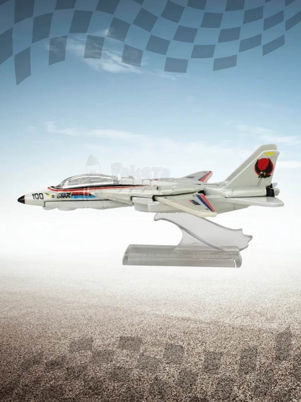 Самолет Хот Вилс Премиум Jet Skystriker HXD63 JBL77