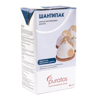 Сливки растительные «Puratos» Шантипак 1 л