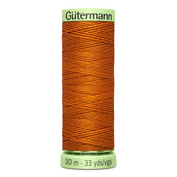 Нитки отделочные Gutermann Top Stitch 30 (30 метров), 5 кат. | 932 рыжий