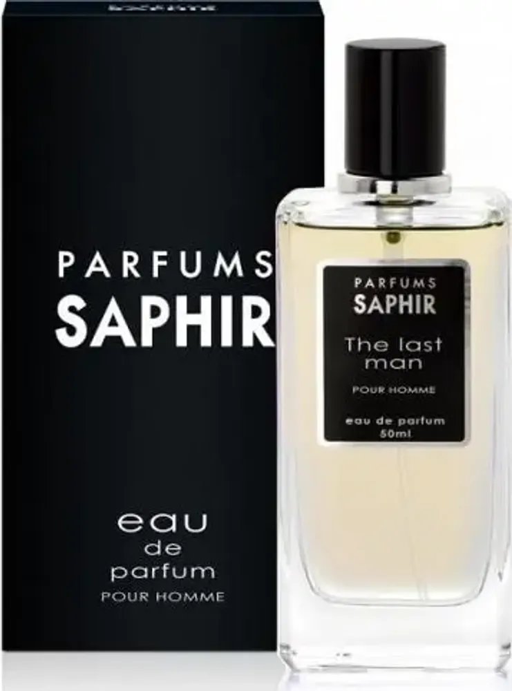 Мужская парфюмерная вода SAPHIR The Last EDP 50 мл с нотами бергамота и черного перца
