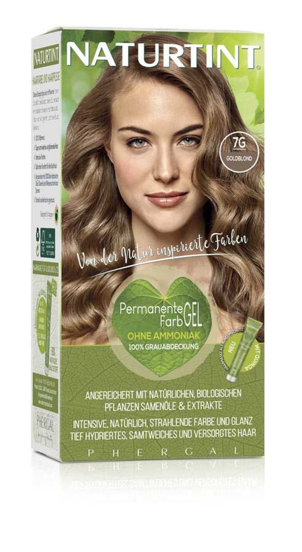 Цвет волос Naturaltint 7G Золотистый блонд, 165 мл