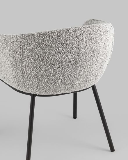 Стул Paal букле серый