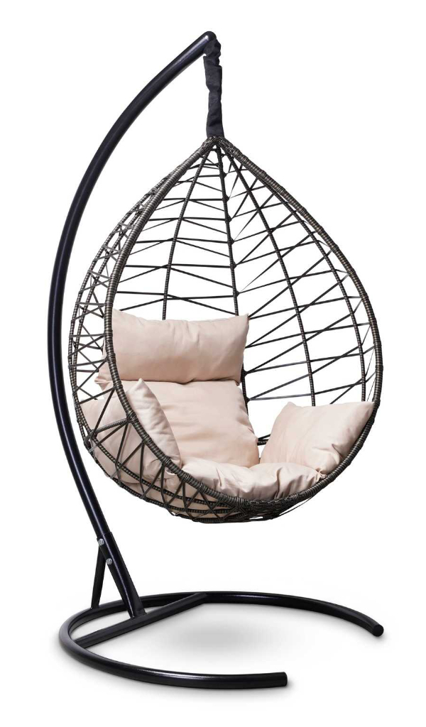 Подвесное кресло-кокон ДЕНАЛИ черный