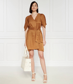 Платье с ремешком Liu Jo - коричневый(MA4200 T3407)