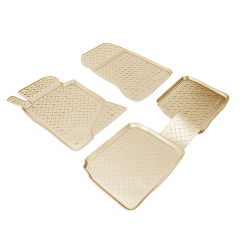 Ковры в салон Norplast/Unidec для Mercedes-Benz E в кузове W124 (1984-1995), Бежевый, арт.NPL-Po-56-80-B