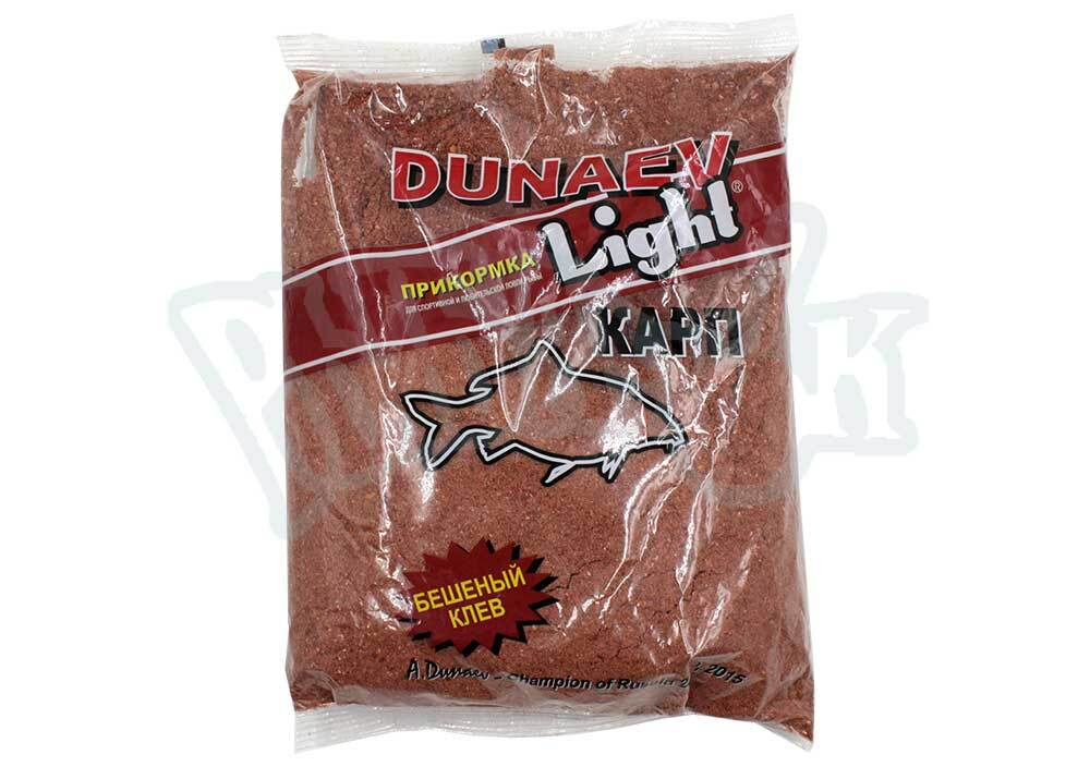 Прикормка "DUNAEV LIGHT" 0,75кг Карп