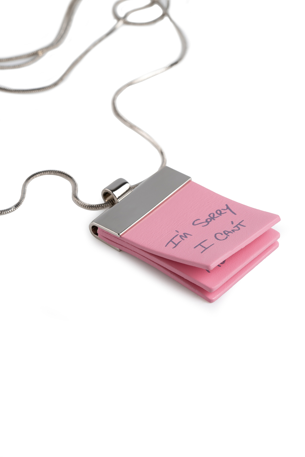 Подвеска-стикер "I'm sorry" PINK