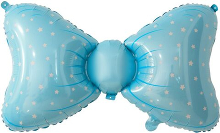 Шар Фигура "Бантик" голубой