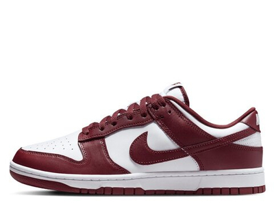Баскетбольные кроссовки Nike Dunk Low Retro White/Redwood-Gym Red shoes