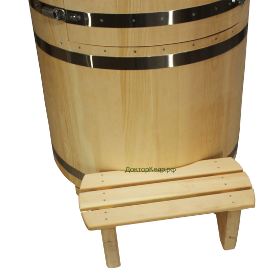 Комплект "КРУГЛЫЙ СТАНДАРТ" (кедровая бочка с парогенератором)
