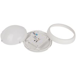 Светильник ЖКХ светодиодный ЭРА SPB-1-12 (W) P54 12Вт 960Лм 4000К D180 круглый IK08 антивандальный | Светильники ЖКХ IP54