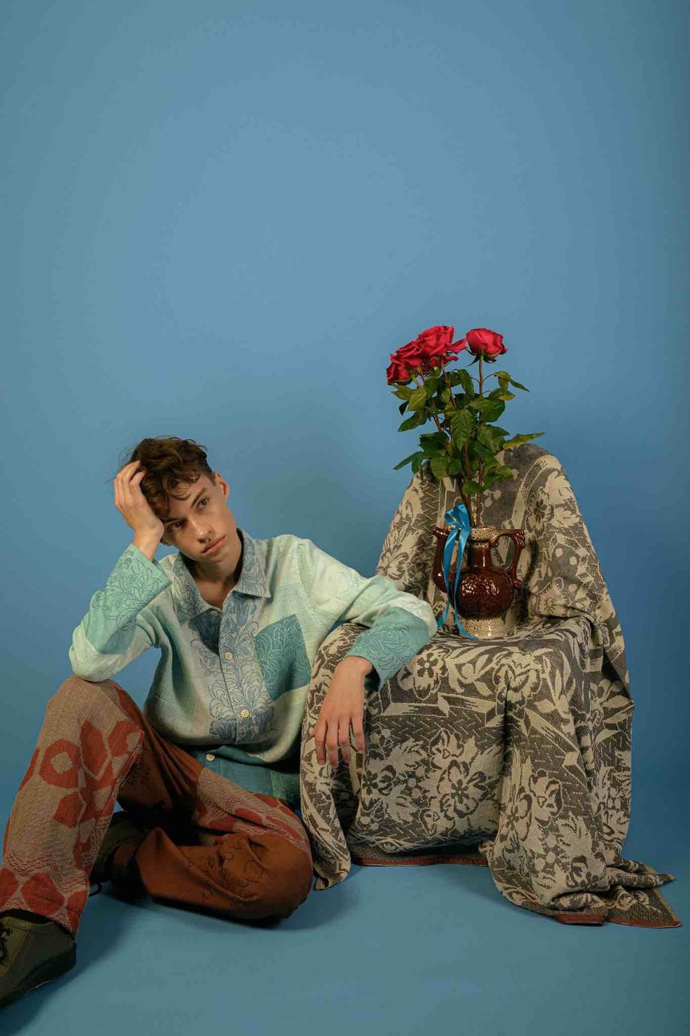 Рубашка Soeurs Aquamarine Shirt