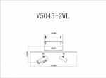 Спот Moderli Right V5045-2WL