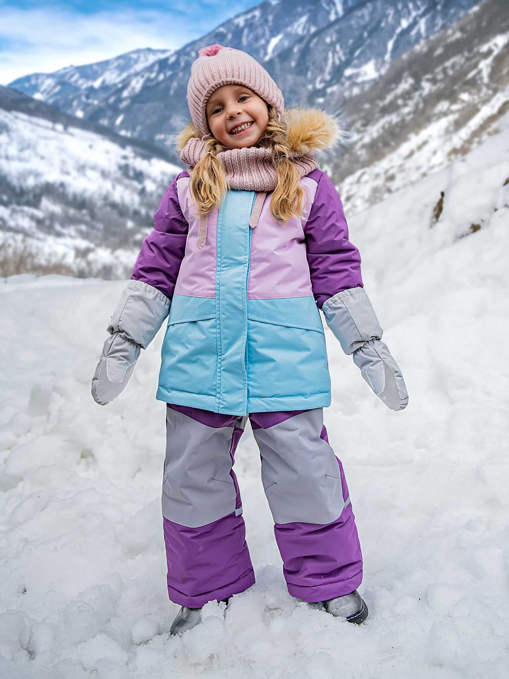 Костюм зимний с системой роста "Слива"