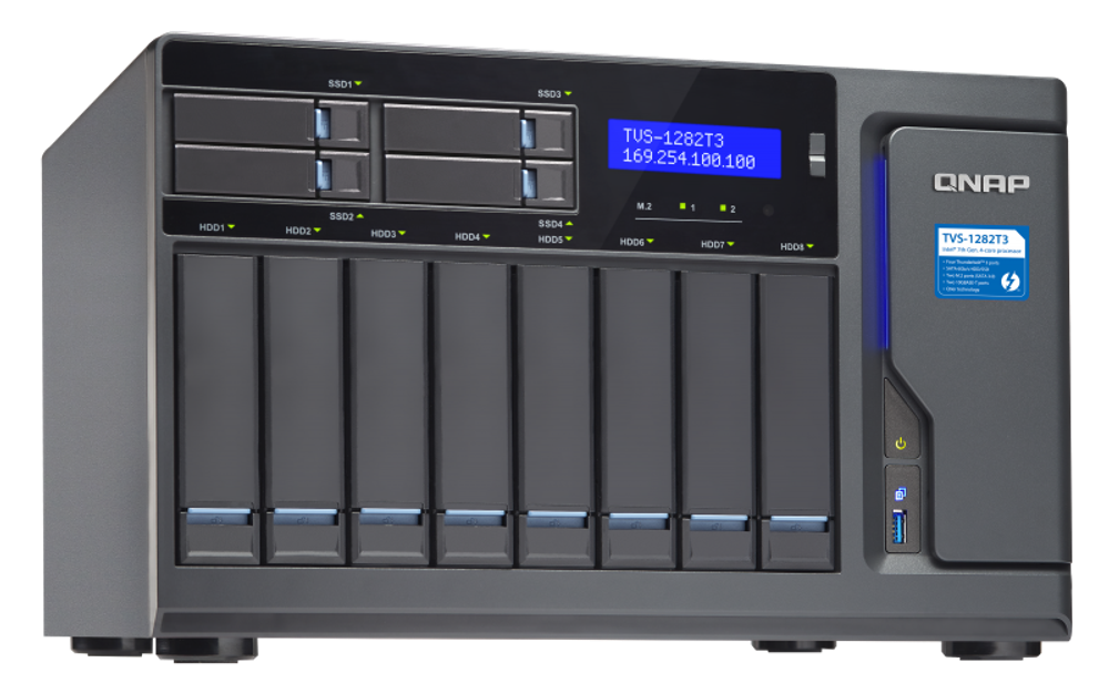 Сетевой RAID-накопитель  QNAP TVS-1282T3-i7-64G