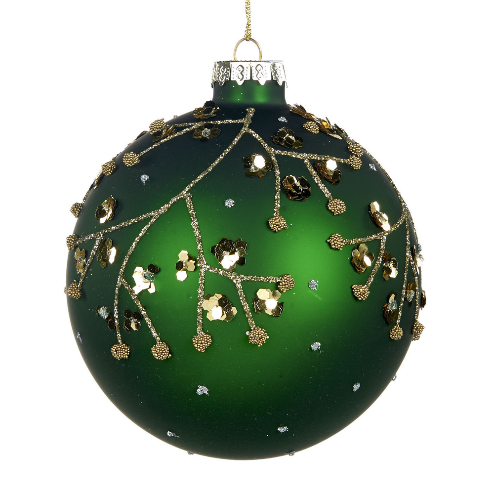 Шар 10см Goodwiil Twig Ball зеленый