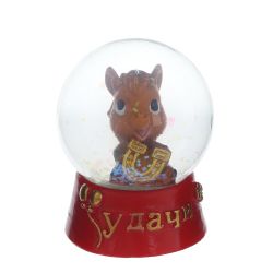 GAEM Фигурка декор в стекл шаре "Лошадка", L4,5 W4,5 H5,5 см, 2в.