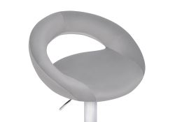Барный стул Oazis gray fabric / chrome