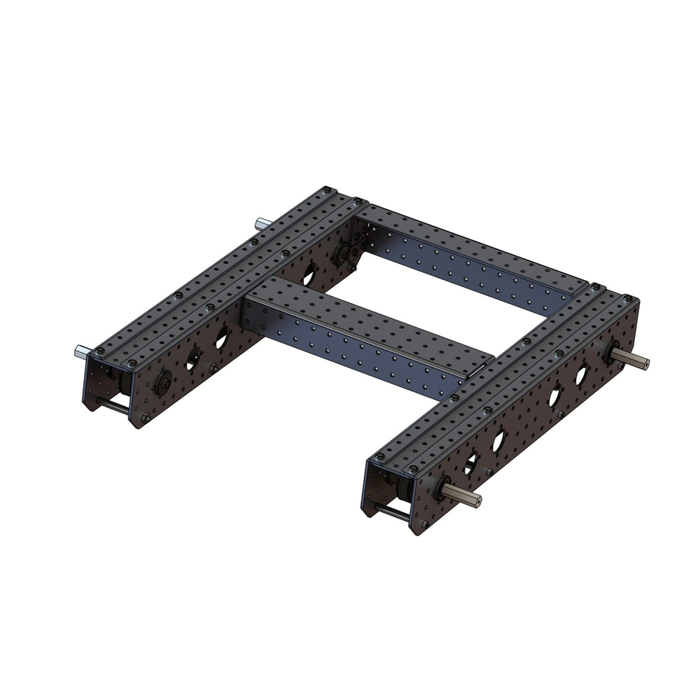 MecanAM FTC Chassis (NeveRest Hex 20 to 1) with BB Mecanum