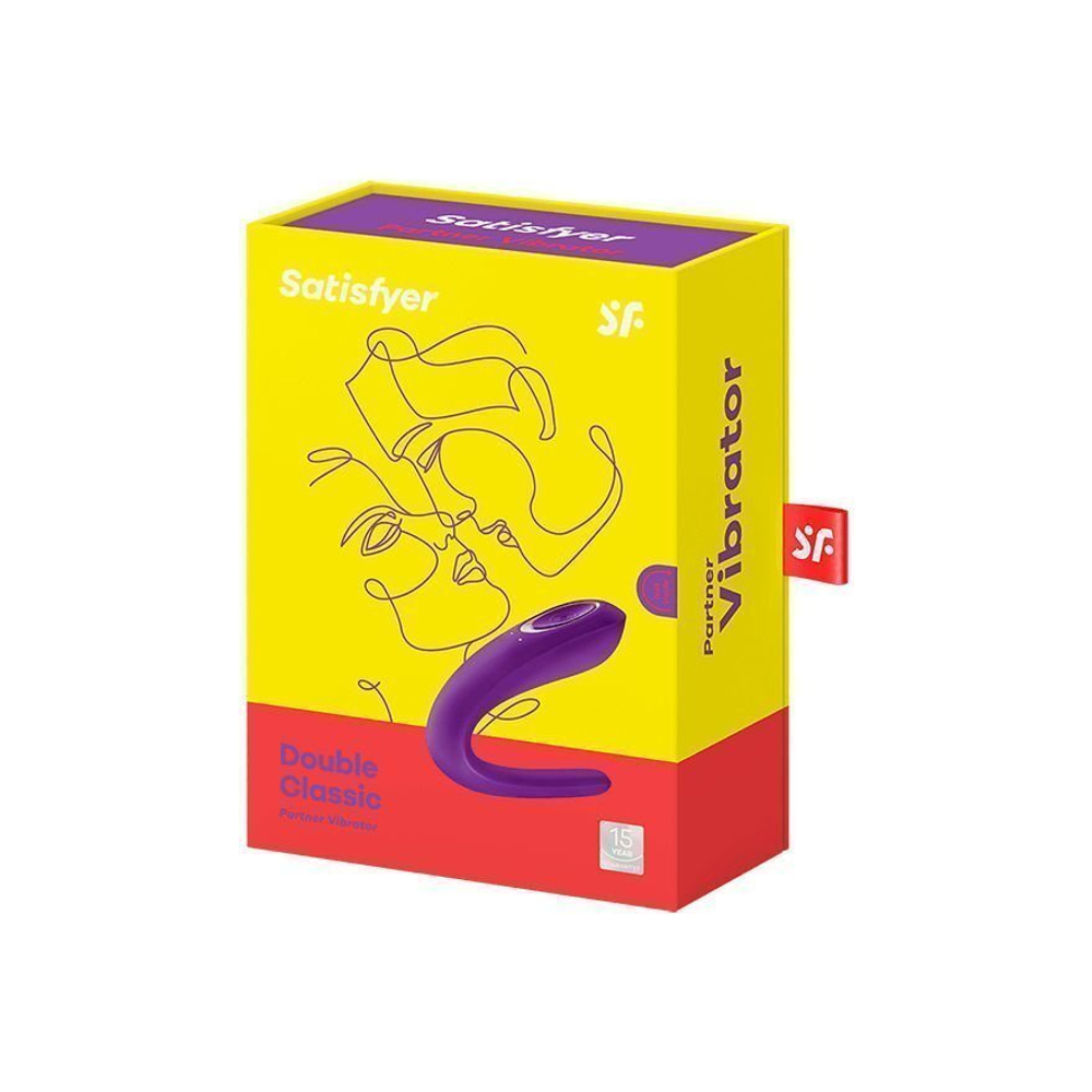 Многофункциональный стимулятор для пар Satisfyer Double Classic