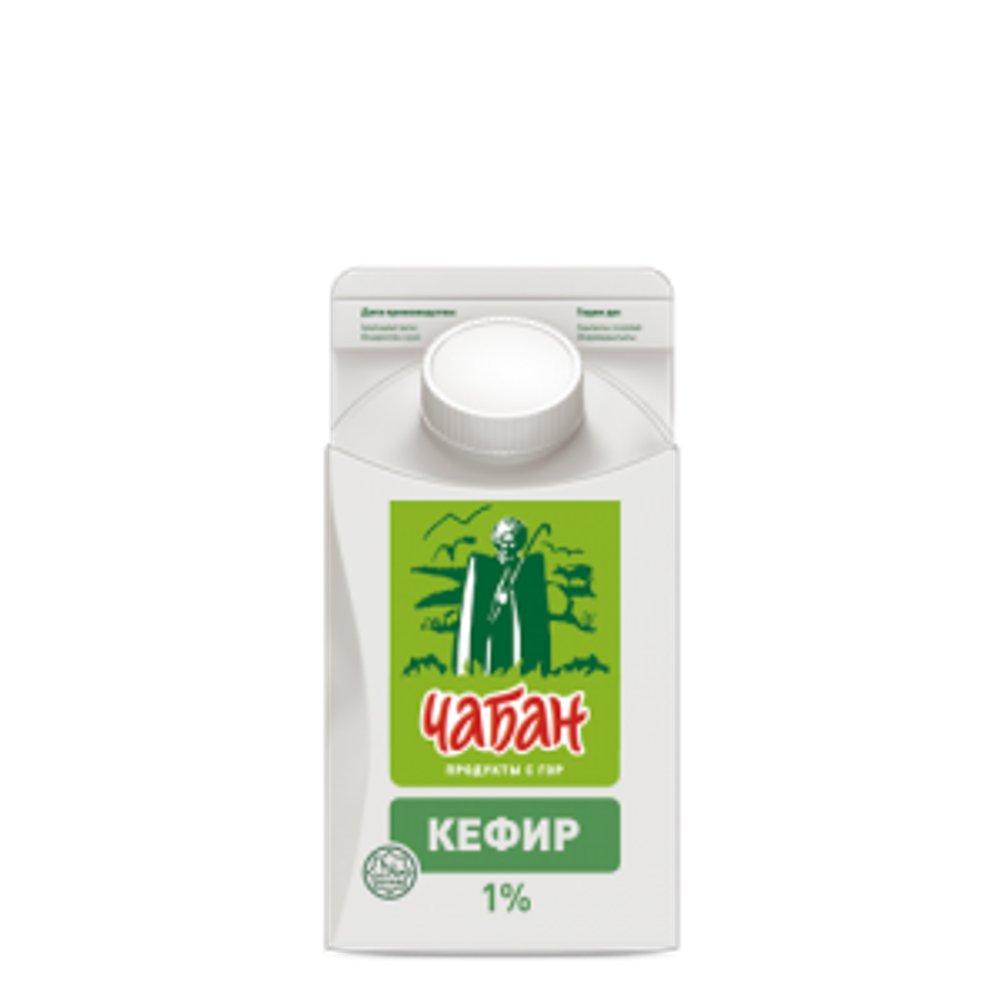 Кефир "Чабан"1%,450г.