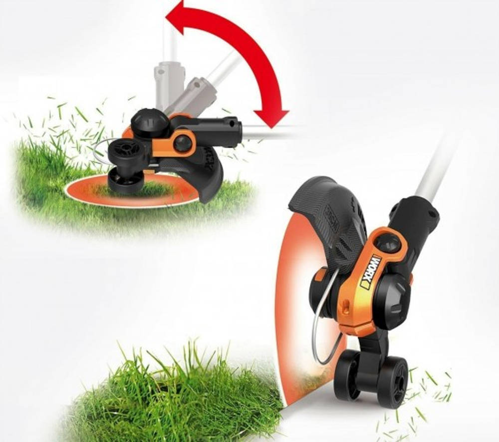 Триммер аккумуляторный Worx WG163E.2