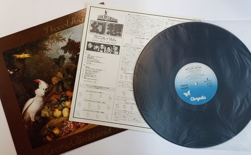 Винтажная виниловая пластинка LP Procol Harum Exotic Birds And Fruit (Japan 1977)