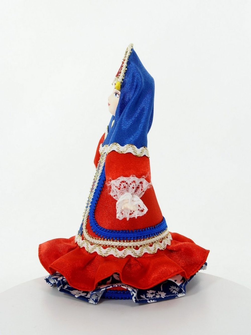 Кукла интерьерная Потешного промысла в Женском зимнем костюме.