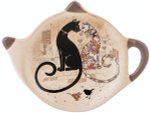 Подставка под чайные пакетики "Парижские коты"