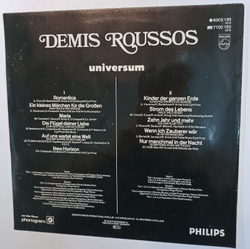 Demis Roussos Universum (Germany 1979)