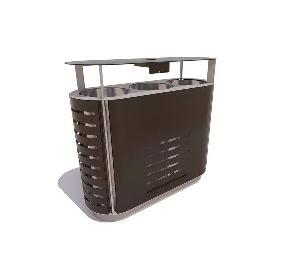 Урна для раздельного сбора мусора «Якутия»