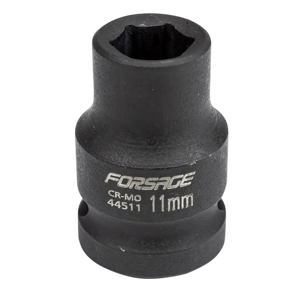 Головка ударная 11мм 6гр. 1/2'' Forsage F-44511