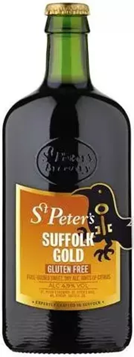 Пиво Сейнт Питерс Саффолк Голд Глютен Фри / St. Peter's Suffolk Gold Gluten Free 0.5 - стекло