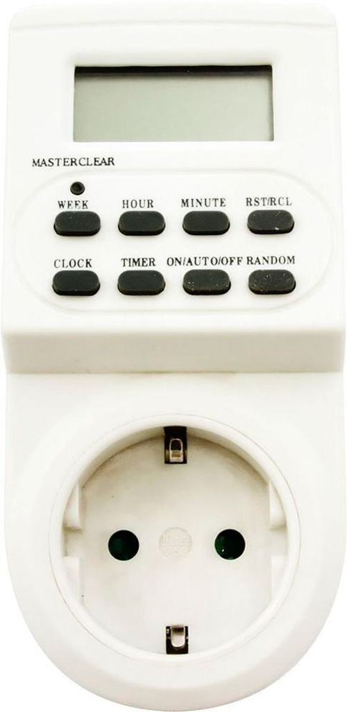 Розетка с таймером Feron TM22 недельная электронная мощность 3500W/16A