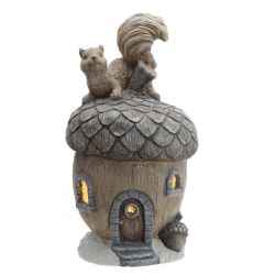 GAEM Фигурка декоративная "Домик" с подсветкой (АААх3, н/п), L30 W30 H46 см