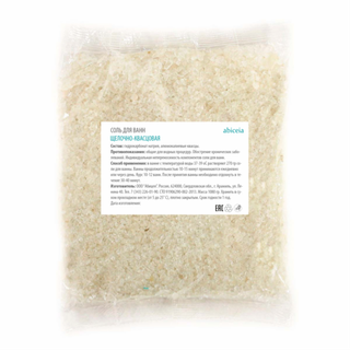 Соль для ванн Щелочно-квасцовая 1080 г