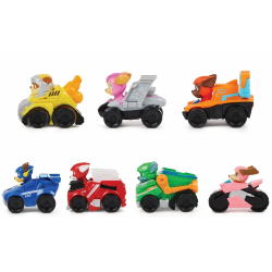 PAW Patrol - Набор машинка Pup Squad + мотоцикл Liberty 7 шт. 20143575 / артикул   97205 6067861 20143575  / GTIN 778988492444