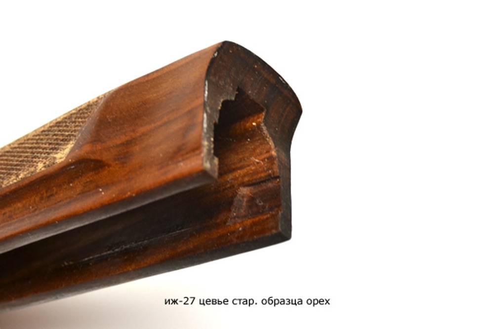 иж-27 приклад и цевье английская ложа стар. образца орех